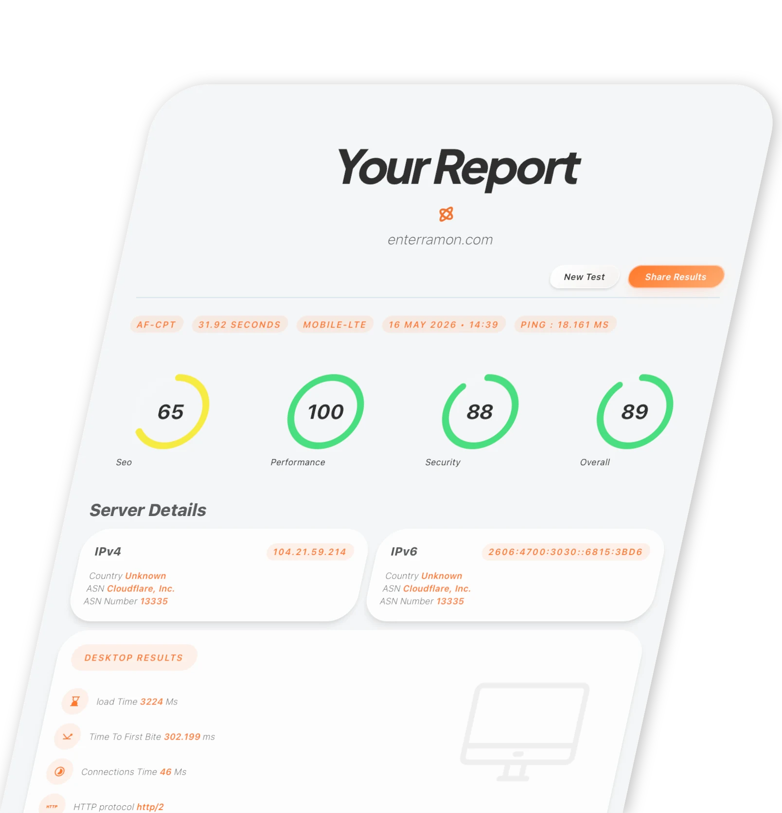 Enterramon Example Page